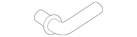 0CQ-525-118 AUDI Vent Hose Elbow