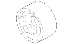 8W0-599-381-B AUDI Differential Rubber Mount
