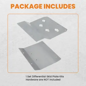 98UZK7 BFO Differential Skid Plate 2500HD 2WD 4WD Gmc Sierra #2