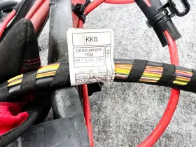 12527575569 BMW Rear Differential Carrier Drive Wire Harness #3