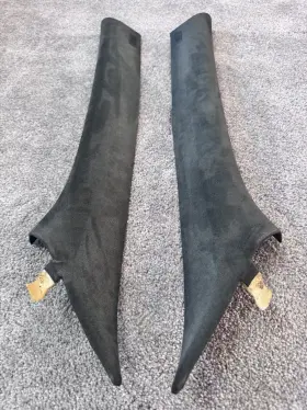 51437894395 BMW Pillar Interior Column Cover Alcantara Suede #2