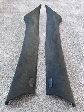 51437894395 BMW Pillar Interior Column Cover Alcantara Suede #3