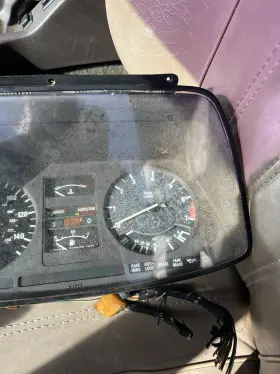 62111376715 BMW Cluster Speedometer Odometer E23 #3
