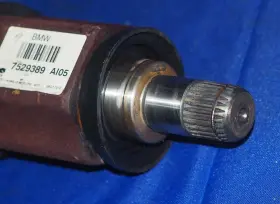 7558949 BMW Xdrive Front Left Axle Half Jack Shaft E90 #3