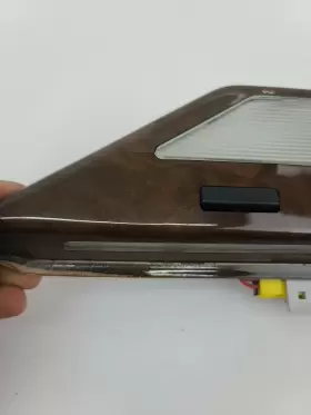 8352607 BMW Interior Reading Light Wood Rear Left Bezel 750IL #2