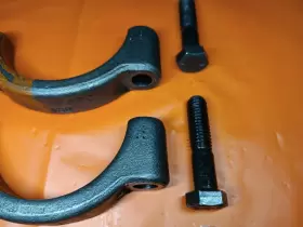 366-49C DODGE Front Carrier Bearing Retaining Caps Bolts Dana #2