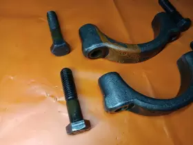 366-49C DODGE Front Carrier Bearing Retaining Caps Bolts Dana #3