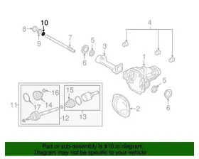 D9AZ-4067-D FORD Rear Differential Shim Lincoln #3