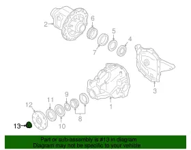 FL3Z-4C121-A FORD Lock Nut Expedition #2
