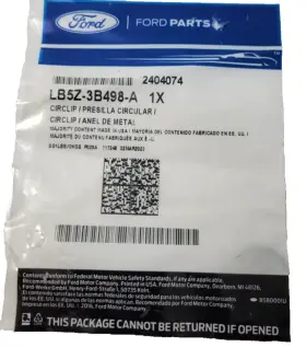 LB5Z-3B498-A FORD Retainer Clip Front Axle