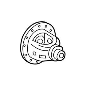 LC3Z-4026-C FORD Differential Carrier
