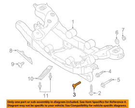 W716679S442 FORD OEM Suspension Lower Arm Front Bolt Escape