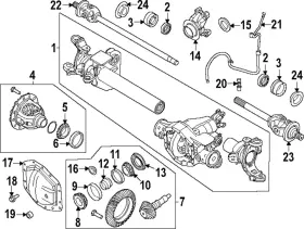 PC3Z-3B476-A FORD Vent Hose F-250