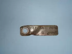 WDY-AA340 FORD Rear End Axle Identification Gear
