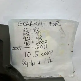26030228 GENERAL MOTORS Gear Kit Gm #2
