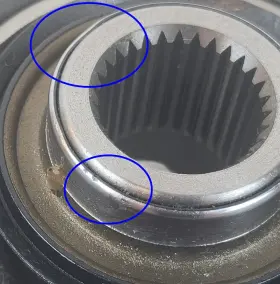 87822532 GENERAL MOTORS Differential Drive Pinion Gear Yoke #3