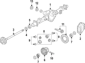 22943107 GM Differential Drive Pinion Gear Inner Bearing