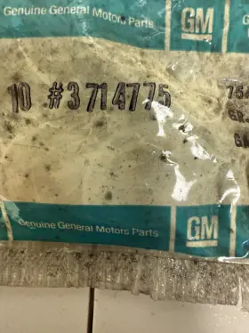 3714775 GM Nos Fiber Differential Gasket Covette #3