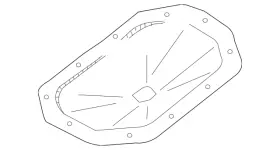 25201299 GM GENUINE PARTS Front Differential Carrier Cover