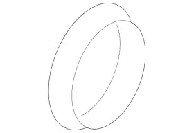 26064029 GM GENUINE PARTS Differential Drive Pinion Gear Seal