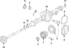 84818639 GM GENUINE PARTS Differential Bearing