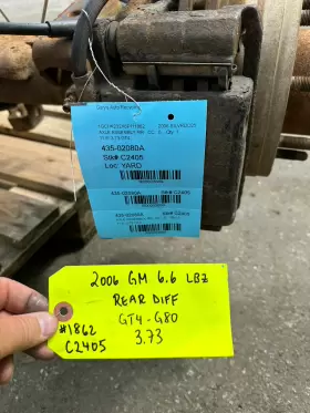 435-02080A GMC Srw Rear Differential Axle GT4 G80 2500HD #3