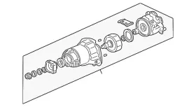 41011-RRL-030 HONDA Differential Carrier