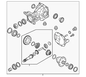 53000-3B520 HYUNDAI Differential Tucson