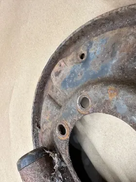 KH2102 JEEP Left Lh Backing Plate Rear Axle Kh Dana Wrangler #3