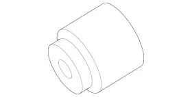 KHC000030 LAND-ROVER Suspension Member Insulator Cross