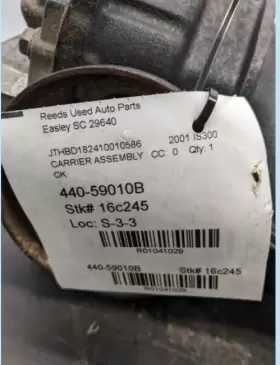 440-59010B LEXUS Rear Differential Carrier IS300 Rwd #2