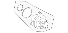 000-906-09-11 MERCEDES Differential Lock Motor