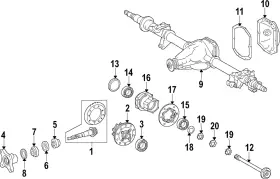019981640564 MERCEDES Bearings