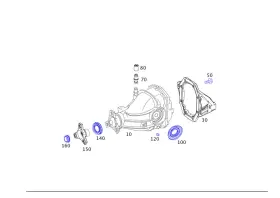 GLK350 MERCEDES Rear Axle Differential