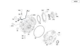 GLC43-AMG MERCEDES Front Axle Differential