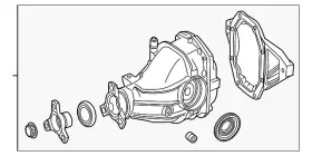 C300 MERCEDES Rear Axle Differential