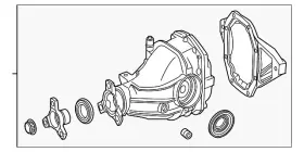 206-350-09-04 MERCEDES Differential