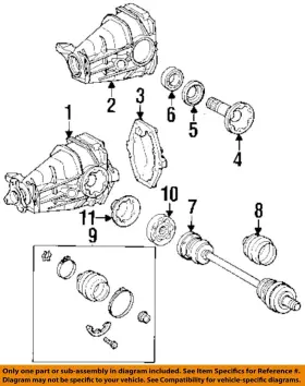 2103502914 MERCEDES Differential Carrier