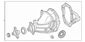 213-350-69-15 MERCEDES Rear Axle Differential