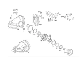 CL500 MERCEDES Housing