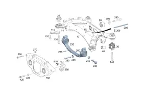 290-350-69-03 MERCEDES Bearing Bracket