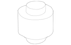 3517A024 MITSUBISHI Mount Bracket Bushing Lancer