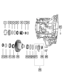 03723148 MOPAR Differential Cup