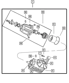 04809684AC MOPAR Viscous Coupling Pacifica