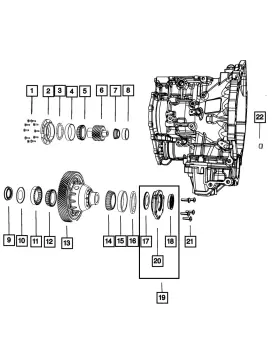 05078944AA MOPAR Trans Axle Differential