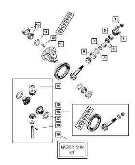 05252507 MOPAR Drive Pinion Bearing