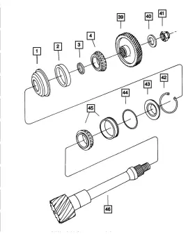 06507156AA MOPAR Lock Nut