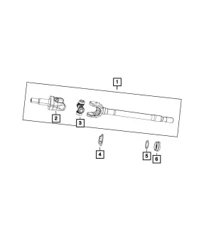 5083669AA MOPAR Oil Slinger