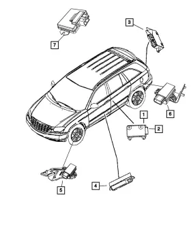 56029379AF MOPAR Electric Clutch Control Module
