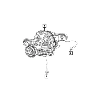 6512597AA MOPAR Hex Flange Head Bolt Washer
